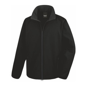 CASACO SOFTSHELL HOMEM PRETO  R231M